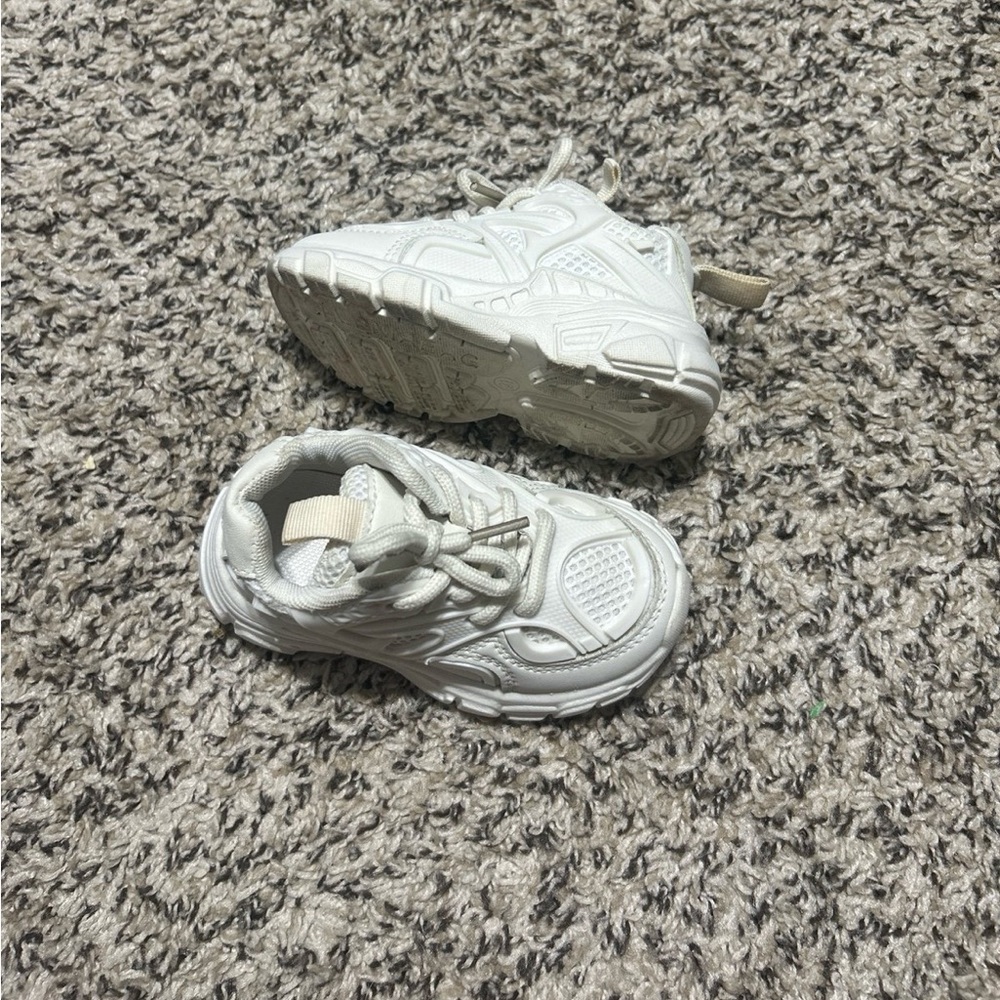 Baby White Sneakers